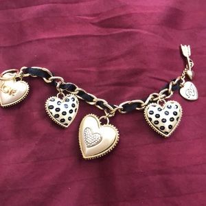 Betsy Johnson bracelet with charms